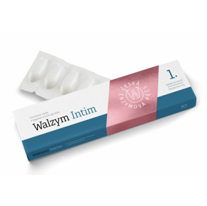 Walzym Intim enzymové mýdlo 10 globulí
