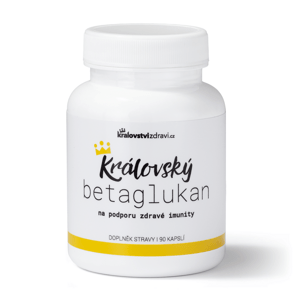 Královský Betaglukan 260 mg + (Vitamín C + D), 90 veg. kapslí