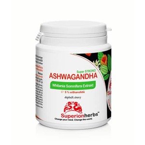 Ashwagandha extrakt z Ašvagandy s 5 % withanolidů 90 kapslí