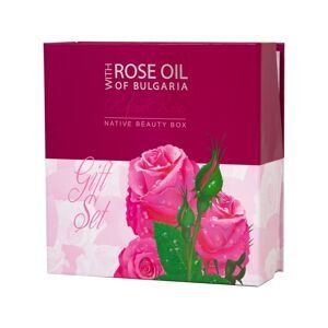 Biofresh Ltd. Dárkový set pro ženy - denní krém, mýdlo, parfém - ROSE OIL OF BULGARIA