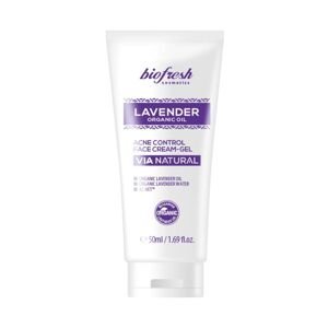 Lavender Organic Oil Gel na obličej proti akné s organickým levandulovým olejem Lavender 50ml
