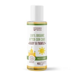 Dětský organický olej po opalování Baby & Family WoodenSpoon 100ml