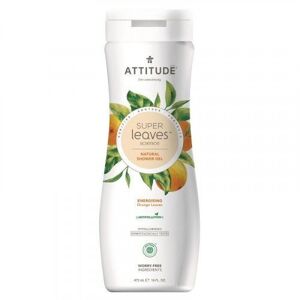 Přírodní tělové mýdlo s detoxikačním účinkem pomerančové listy Super leaves Attitude 473ml