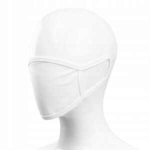 Protective Fabric Face Mask White