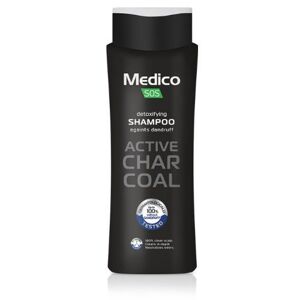 Aroma Detoxikační šampon proti lupům s aktivním uhlím Medico SOS 390ml
