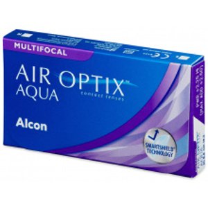 Air Optix Aqua Multifocal (3 čočky) Dioptrie: +0.50