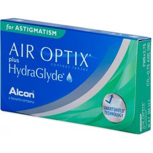 Air Optix Plus HydraGlyde for Astigmatismus (6 cocek) Dioptrie: -1.00 x 0.75 x 180
