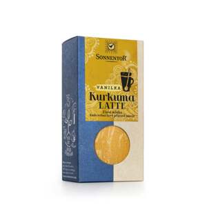 Sonnentor Kurkuma Latte vanilka BIO Krabička 60 g - směs k přípravě nápoje