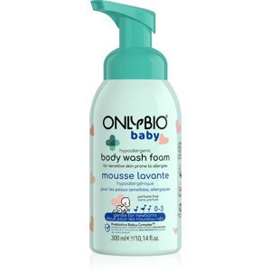 OnlyBio Hypoalergenní mycí pěna pro miminka (300 ml) - vhodná hned od narození
