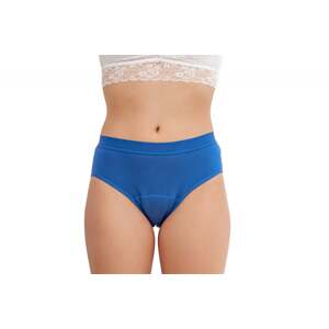 Pinke Welle Menstruační kalhotky Bikiny modré - stř. a slabá menstruace M