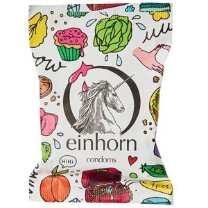 Einhorn Kondomy STANDARD - "Broskvičky" (7 ks) - veganské, bez parfemace