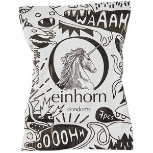 Einhorn Kondomy STANDARD - "Sperma monstrum" (7 ks) - veganské, bez parfemace