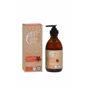 Tierra Verde Kaštanový šampon pro posílení vlasů s pomerančem 230 ml