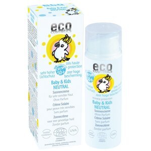 Eco Cosmetics Baby Dětský opalovací krém Neutral SPF 50+ BIO (50 ml) - bez parfemace