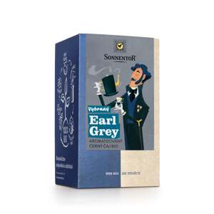 Sonnentor Černý čaj aromatizovaný Vybraný Earl Grey BIO - nálev. sáčky (18 x 1,5 g)