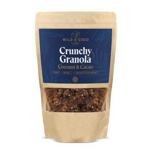 Wild & Coco Crunchy Granola Coconut & Cacao (250 g) - s nízkým obsahem lepku