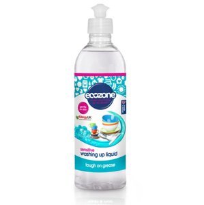 Ecozone Prostředek na mytí nádobí Sensitive - bez vůně (500 ml)