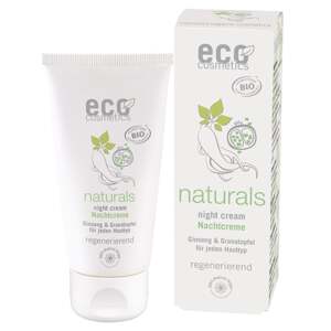 Eco Cosmetics Noční krém BIO (50 ml) - s granátovým jablkem a ženšenem