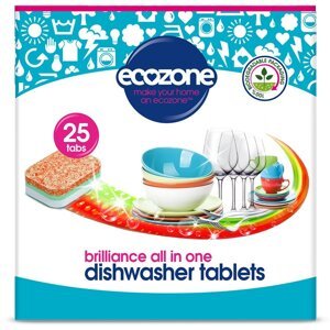 Ecozone Tablety do myčky Brilliance - vše v jednom 25 ks