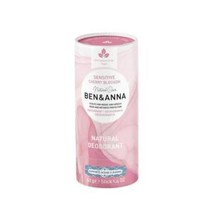 Ben & Anna Tuhý deodorant Sensitive (40 g) - Třešňový květ - bez obsahu jedlé sody