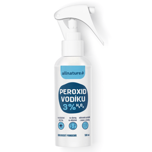 Allnature Peroxid vodíku 3% 500 ml - univerzální pomocník do domácnosti
