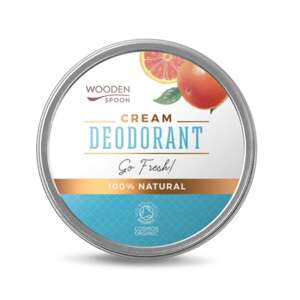 Wooden Spoon Přírodní krémový deodorant "Go Fresh!"  BIO 60 ml - udržuje svěžest podpaží po celý den