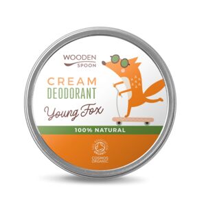 Wooden Spoon Přírodní krémový deodorant "Young fox" BIO 60 ml - ideální pro teenagery