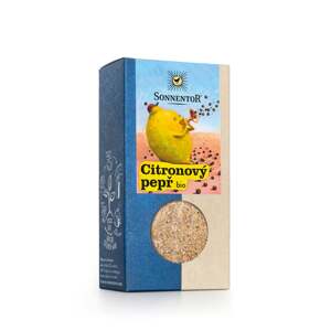 Sonnentor Kořenící směs Citronový pepř BIO - mletý (70 g) - svěží pikantní chuť