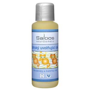 Saloos Dětský masážní olej uvolňující BIO (50 ml) - s pečlivě vybranými bylinnými výtažky