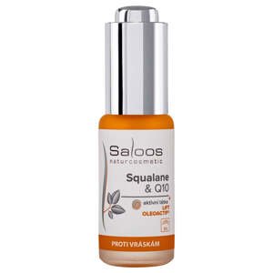 Saloos Pleťový olej Squalane & Q10 BIO (20 ml) - účinná péče proti stárnutí pleti