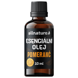 Allnature Esenciální olej Pomeranč (10 ml) - povzbudí a harmonizuje