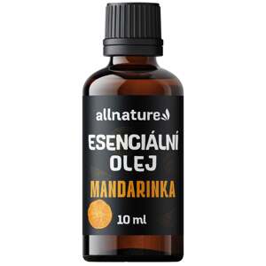 Allnature Esenciální olej Mandarinka (10 ml) - povzbuzení pro tělo a mysl