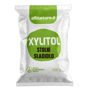 Allnature Xylitol 500 g - sladký a zdravý, přítel vašich zubů