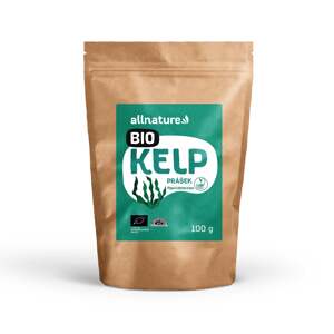 Allnature Kelp prášek BIO (100 g) - podporuje hubnutí a zažívání